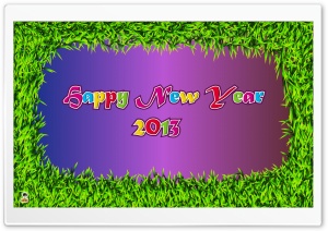 Happy New Year 2013 001 Ultra HD Wallpaper for 4K UHD Widescreen desktop, tablet & smartphone