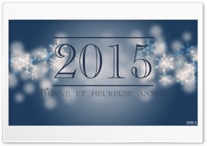 Happy New Year - Bonne et Heureuse Anne Ultra HD Wallpaper for 4K UHD Widescreen desktop, tablet & smartphone