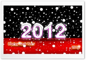 Happy New Year Design by Hamid Ayatipoor Ultra HD Wallpaper for 4K UHD Widescreen desktop, tablet & smartphone