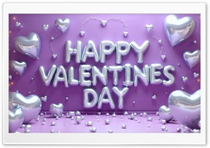 Happy Valentines Day 4K UHD Wallpaper for Widescreen and UltraWide Desktop, UltraHD TV, Smartphone, Tablet