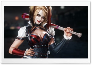 Harley Quinn Batman Arkham Origins Ultra HD Wallpaper for 4K UHD Widescreen desktop, tablet & smartphone