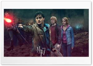 Harry Potter - Battle of Hogwarts - Harrys Side Ultra HD Wallpaper for 4K UHD Widescreen desktop, tablet & smartphone