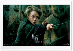 Harry Potter And The Deathly Hallows Part 2 McGonagall Ultra HD Wallpaper for 4K UHD Widescreen desktop, tablet & smartphone