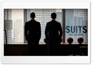 Harvey and Mike Suits 4K UHD Wallpaper for Widescreen and UltraWide Desktop, UltraHD TV, Smartphone, Tablet
