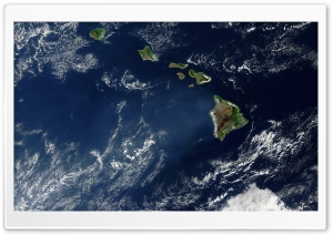 Hawaii Satelite View Ultra HD Wallpaper for 4K UHD Widescreen desktop, tablet & smartphone