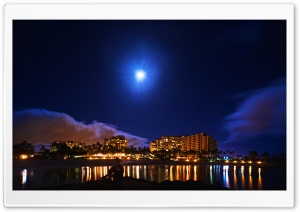 Hawaii Summer Night Ultra HD Wallpaper for 4K UHD Widescreen desktop, tablet & smartphone