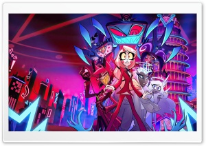 Hazbin Hotel Season 2 4K UHD Wallpaper for Widescreen and UltraWide Desktop, UltraHD TV, Smartphone, Tablet