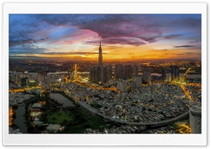 HCMC City, Vietnam Ultra HD Wallpaper for 4K UHD Widescreen desktop, tablet & smartphone