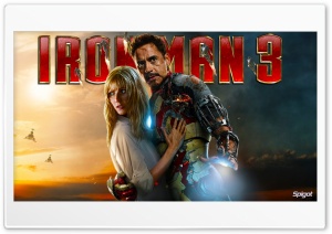 HD Wallpaper Iron Man 3 and the Girl Ultra HD Wallpaper for 4K UHD Widescreen Desktop, Lockscreen, Screensaver, TV, Tablet, Smartphone