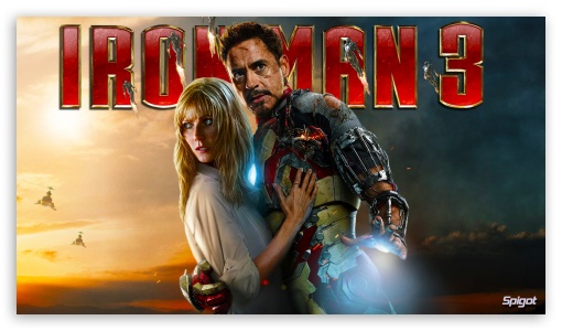 HD Wallpaper Iron Man 3 and the Girl UltraHD Wallpaper for HD 16:9 ;