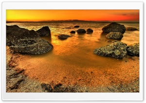 HDR Beach Ultra HD Wallpaper for 4K UHD Widescreen desktop, tablet & smartphone