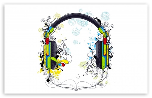 Headphones UltraHD Wallpaper for Widescreen 16:10 ;