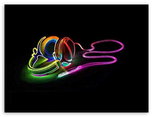 Headphones 2 UltraHD Wallpaper for Fullscreen 4:3 ;