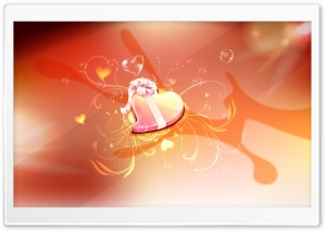 Heart Gift Ultra HD Wallpaper for 4K UHD Widescreen desktop, tablet & smartphone