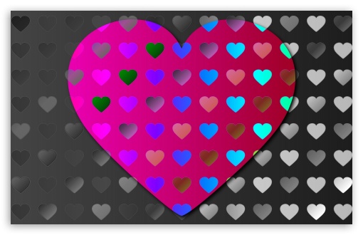 Heart Pattern UltraHD Wallpaper for HD 16:9 ; Widescreen 16:10 5:3 ; Fullscreen 4:3 5:4 3:2 ;