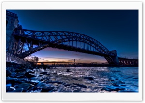 Hell Gate Bridge Ultra HD Wallpaper for 4K UHD Widescreen desktop, tablet & smartphone