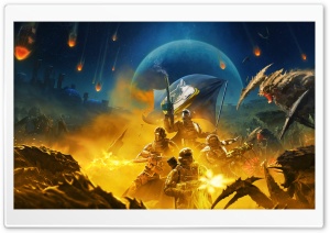 HELLDIVERS 2 Video Game 2024 Ultra HD Wallpaper for 4K UHD Widescreen desktop, tablet & smartphone