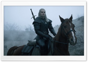 Henry Cavill as Geralt of Rivia, The Witcher TV Series 4K UHD Wallpaper for Widescreen and UltraWide Desktop, UltraHD TV, Smartphone, Tablet
