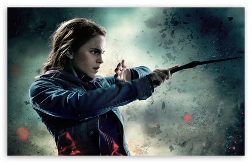 Hermione, Harry Potter and the Deathly Hallows UltraHD Wallpaper for UHD 16:9 ; HD 16:9 ; UltraWide 21:9 24:10 32:9 32:10 ; Widescreen 16:10 ; Tablet 1:1 ; Dual 16:10 16:9 ;