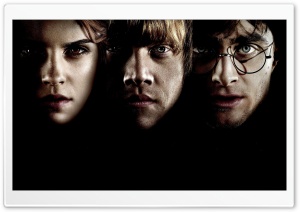 Hermione, Ron And Harry Potter Ultra HD Wallpaper for 4K UHD Widescreen desktop, tablet & smartphone