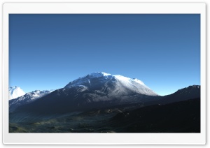 High Mountains 3D Ultra HD Wallpaper for 4K UHD Widescreen desktop, tablet & smartphone