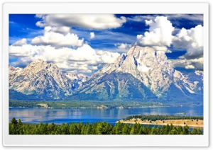 High Mountains HDR Ultra HD Wallpaper for 4K UHD Widescreen desktop, tablet & smartphone