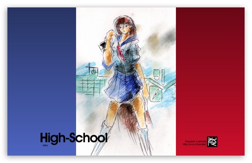 High-School UltraHD Wallpaper for Widescreen 16:10 5:3 ; Fullscreen 4:3 3:2 ;