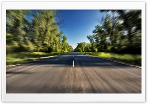 High Speed On The Road Ultra HD Wallpaper for 4K UHD Widescreen desktop, tablet & smartphone