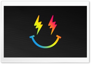 High Voltage Electric Smiley Ultra HD Wallpaper for 4K UHD Widescreen desktop, tablet & smartphone