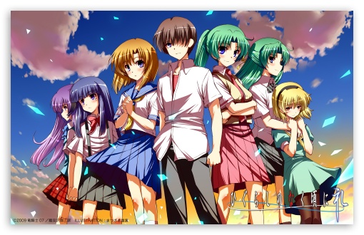 Higurashi UltraHD Wallpaper for Widescreen 16:10 ;