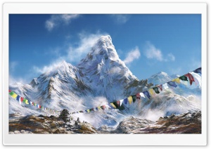 Himalayan Peak Ultra HD Wallpaper for 4K UHD Widescreen desktop, tablet & smartphone