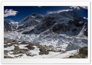 Himalayas, Mountains, Khumbu, Glacier, Panorama, Spectacular, Landscape 4K UHD Wallpaper for Widescreen and UltraWide Desktop, UltraHD TV, Smartphone, Tablet