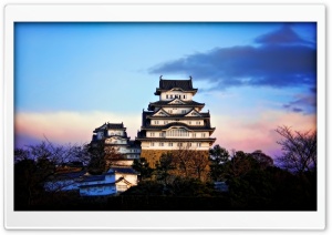 Himeji Castle At Sunrise Ultra HD Wallpaper for 4K UHD Widescreen desktop, tablet & smartphone