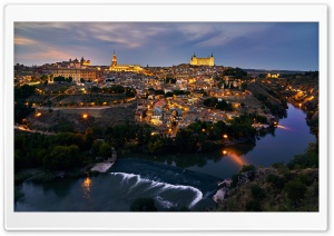 Historic City of Toledo, Spain Ultra HD Wallpaper for 4K UHD Widescreen desktop, tablet & smartphone