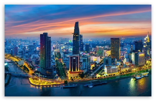 Ho Chi Minh City, HCMC, Saigon, Vietnam, Asia UltraHD Wallpaper for UHD 16:9 ; HD 16:9 ; UltraWide 21:9 24:10 32:9 32:10 ; Widescreen 16:10 5:3 ; Fullscreen 4:3 5:4 3:2 ; Tablet 1:1 ; Mobile 9:16 9:19.5 9:20 9:21 9:22 10:16 2:3 3:5 3:4 ; Dual 16:10 5:3 16:9 4:3 5:4 3:2 ;
