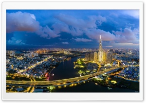Ho Chi Minh City, Vietnam Ultra HD Wallpaper for 4K UHD Widescreen desktop, tablet & smartphone