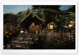 Hobbit Hole Ultra HD Wallpaper for 4K UHD Widescreen desktop, tablet & smartphone