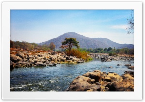 Hogenakkal Falls Ultra HD Wallpaper for 4K UHD Widescreen Desktop, Lockscreen, Screensaver, TV, Tablet, Smartphone