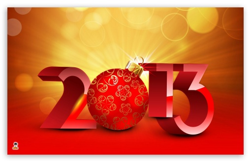 Holiday new year 2013. UltraHD Wallpaper for Widescreen 16:10 ;