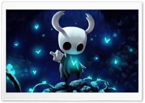 Hollow Knight, Hornet warrior, Game 4K UHD Wallpaper for Widescreen and UltraWide Desktop, UltraHD TV, Smartphone, Tablet