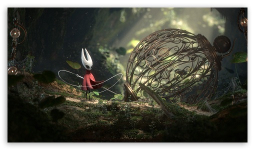 Hollow Knight Silksong Fanart UltraHD Wallpaper for HD 16:9 ;