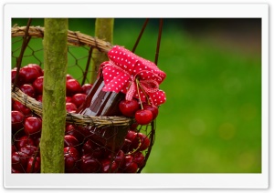 Homemade Cherry Jam Ultra HD Wallpaper for 4K UHD Widescreen desktop, tablet & smartphone