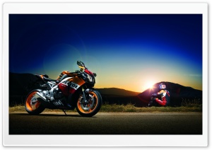 Honda CBR Motorcycle Ultra HD Wallpaper for 4K UHD Widescreen desktop, tablet & smartphone