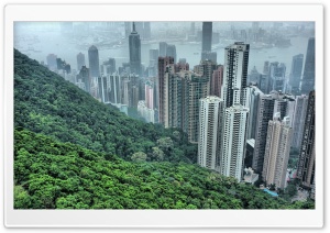 Hong Kong Hills Ultra HD Wallpaper for 4K UHD Widescreen desktop, tablet & smartphone