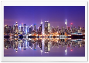 Hong Kong Reflection Ultra HD Wallpaper for 4K UHD Widescreen desktop, tablet & smartphone