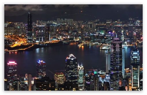 Hong Kong Skyline UltraHD Wallpaper for Wide 16:10 5:3 Widescreen WHXGA WQXGA WUXGA WXGA WGA ; 8K UHD TV 16:9 Ultra High Definition 2160p 1440p 1080p 900p 720p ; Mobile 5:3 16:9 - WGA 2160p 1440p 1080p 900p 720p ;