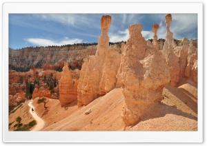 Hoodoos In Bryce Canyon National Park, Utah Ultra HD Wallpaper for 4K UHD Widescreen desktop, tablet & smartphone