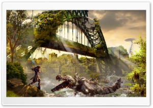 Horizon Zero Dawn Video Game Concept Art Ultra HD Wallpaper for 4K UHD Widescreen desktop, tablet & smartphone