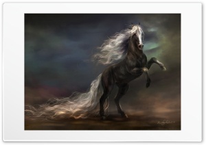 Horse Drawing Ultra HD Wallpaper for 4K UHD Widescreen desktop, tablet & smartphone