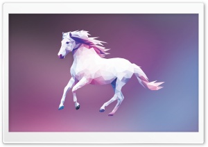 Horse Polygon Design Ultra HD Wallpaper for 4K UHD Widescreen desktop, tablet & smartphone